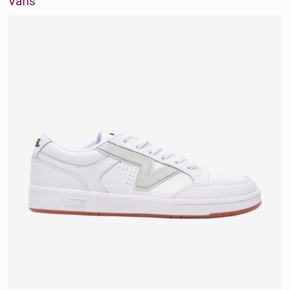 Like Brand New Vans White Lowland Sneakers - Picture 9 of 10
